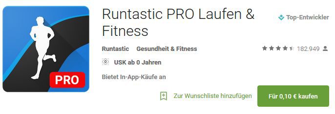 Runtastic Pro