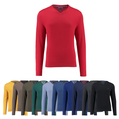 Tommy Hilfiger Herren Pullover kashmir V Neck je 49,90€