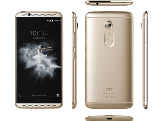 TOP! ZTE Axon 7   5,5 Zoll DualSIM Smartphone Gold o. Grau für 207,64€ (statt 321€)