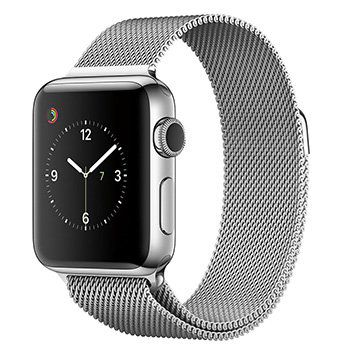 Apple Watch 2 38mm mit Milanaise Edelstahlarmband für 551,65€ (statt 734€)