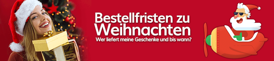 Bestellfristen für Weihnachten 2017