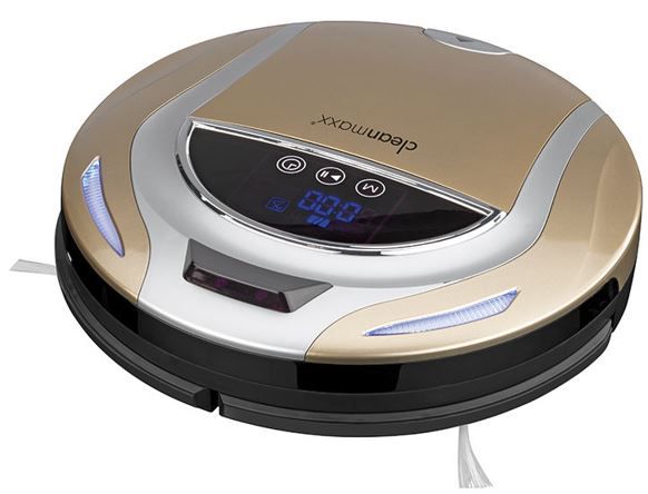 cleanmaxx Smart Plus Saugroboter gold für 99,99€ (statt 219€)   B Ware!