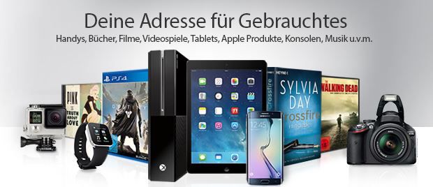 Schnell: reBuy mit bis zu 30% auf Filme, Bücher, Games und Musik!