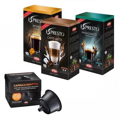 Geht wieder! Dolce Gusto   K Fee Kaffee Kapsel Adapter Set mit 48 Kapseln für 12,99€ (statt 20€)