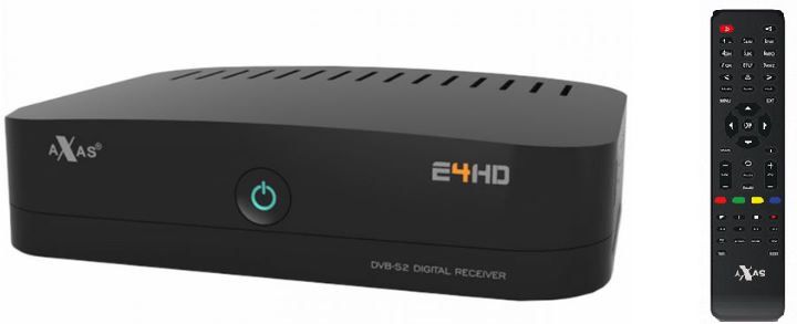 Axas E4   Linux Satreceiver mit Smartcardreader für 72,98€ (statt 81€)