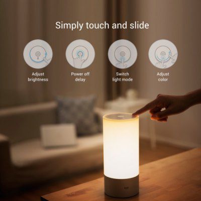 Xiaomi Yeelight   dimmbare Nachttischlampe für 38,76€ (statt 50€)