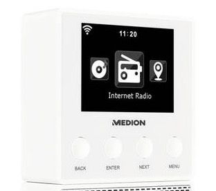 Medion E85032 Steckdosen Internetradio für 98,95€ (statt 113€)