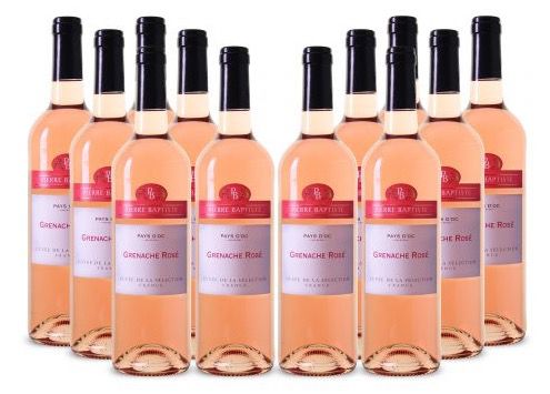 12 Flaschen Pierre Baptiste Grenache Rosé Wein für 49€