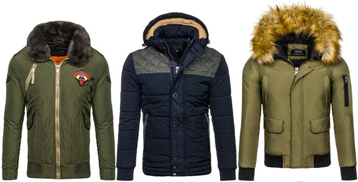 Bolf Herren Winterjacken für je 34,95€