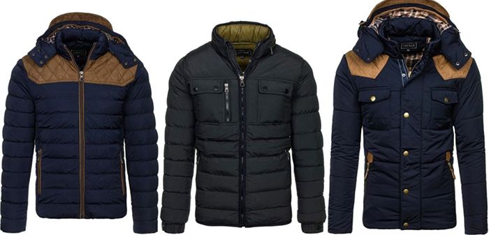 Bolf Herren Winterjacken für je 34,95€