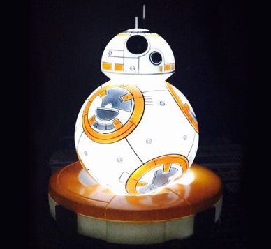 BB 8 Roboter Nachtlicht mit Farbwechsel für 13,58€ (statt 23€)