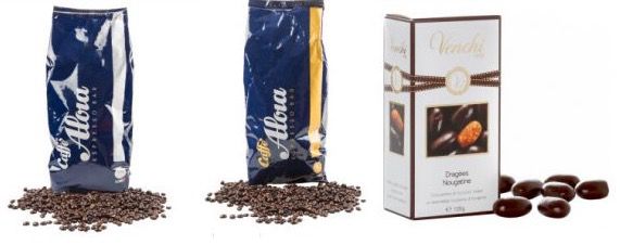 Venchi Schokoladen & Aloia Kaffee Sale bei vente privee – z.B. 1kg Pralinen ab 36€