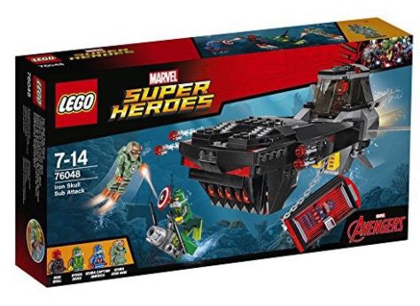 Lego Marvel Super Heroes   U Boot Überfall von Iron Skull für 20,99€ (statt 27€)