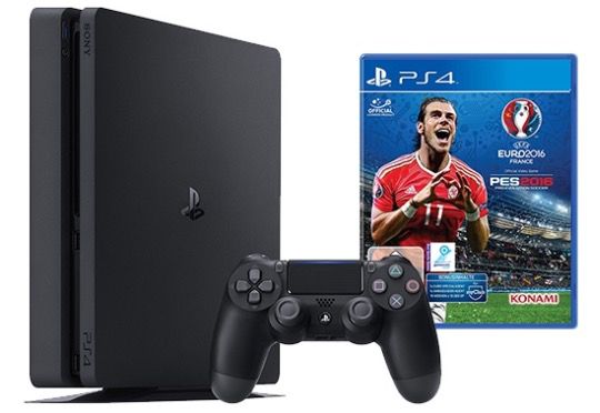 Playstation 4 slim 500GB + EURO 2016 für 222€