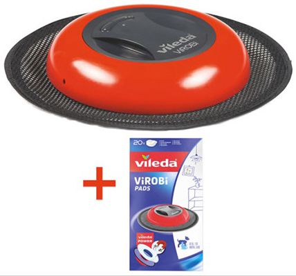 Vileda VirobiSlim Staubwischroboter + 20 Ersatz Staubpads für 26,99€