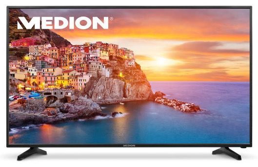 Medion P18090   55 Zoll UHD Fernseher mit Triple Tuner + DVB T2 für 379,95€ (statt 430€)