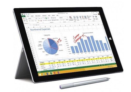 Microsoft Surface Pro 3   12 Zoll Tablet mit 256GB SSD für 666€ (statt 729€)