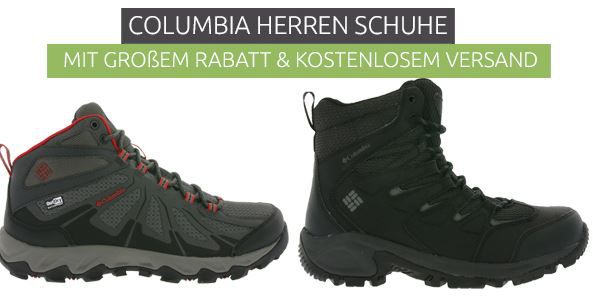 Columbia Herren Outdoor und Trailrunnig Schuhe ab 39,99€