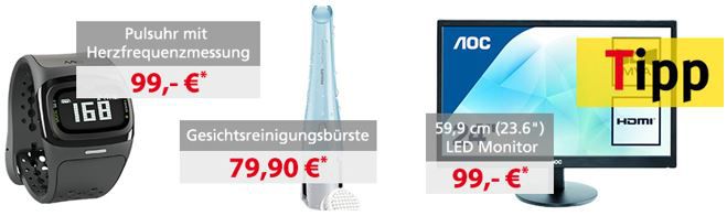 Comtech Comweek Deals – z.B. ASUS   Philips Sonicare EasyClean   2 Schallzahnbürsten statt 90€ für 79,90€