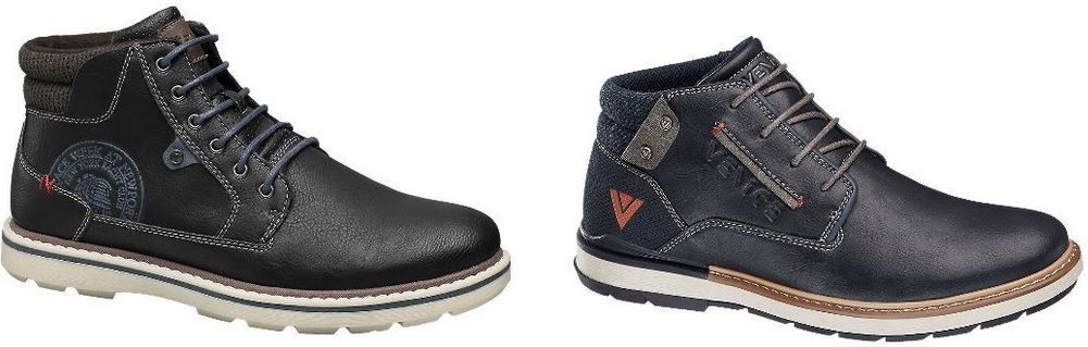 Deichmann Venice   gefütterte Herren Winter Mid Cuts Boots für 39,90€