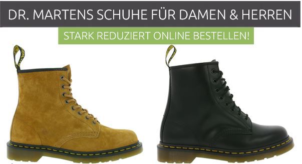 Dr. Martens Boots für Damen und Herren Restgrößen ab 59,99€