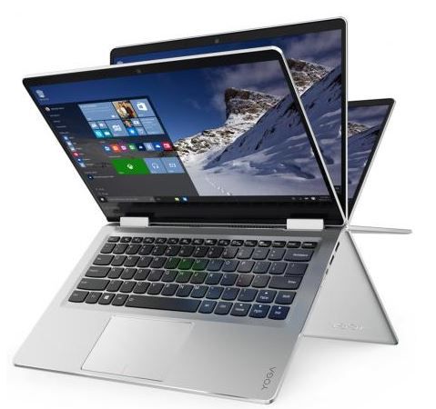 Lenovo Yoga 710   14 Convertible mit i5, 256 GB SSD FullHD Touch Display für 799€