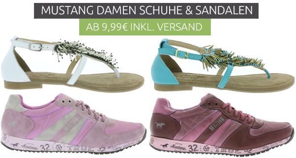 MUSTANG   Damen Schuhen und Sandalen ab 9,99€