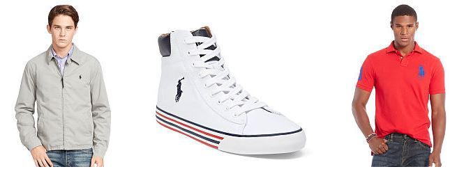 Ralph Lauren Sale mit bis zu  50% Rabatt   z.B. Polo Harvey Mid Sneaker für 58,95€ (statt 75€)