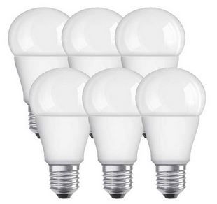 Osram Star Classic LED Birnen   6er Set 9W für 14,99€