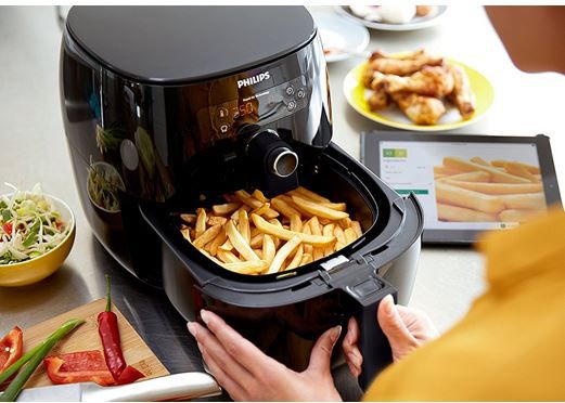 Philips HD9641/90 Airfryer TurboStar Heißluftfritteuse (generalüberholt) für 95,99€ (statt 194€)