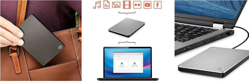 Seagate Backup Plus Portable 5TB Silber für 89,90€ (statt 114€)