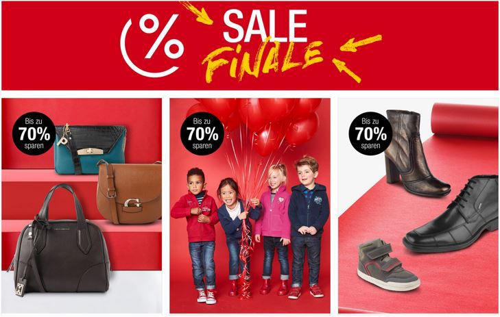 Kaufhof: Final Sale jetzt bis 80% Rabatt auf Bekleidung, Schuhe, Düfte, Uhren, Taschen und Accessoieres 