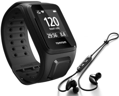 TomTom Spark Cardio + Music Laufuhr + Headset für 99€ (statt 160€)