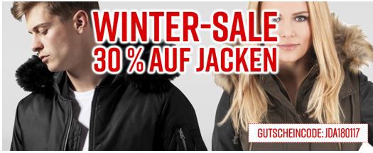 Jeans direct mit 30% Rabatt auf Winter Jacken, auch im Sale