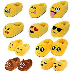 Emoji Hausschuhe in versch. Designs für je 6,43€ Emoji Hausschuhe in versch. Designs für je 6,43€