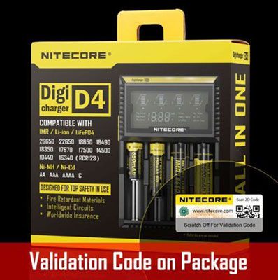 NiteCore Digicharger D4 Universalladegrät für 17,91€ (statt 35€)