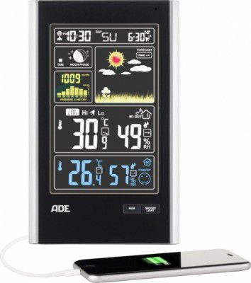 ADE Funk Wetterstation WS 1600 für 24,99€ (statt 34€)