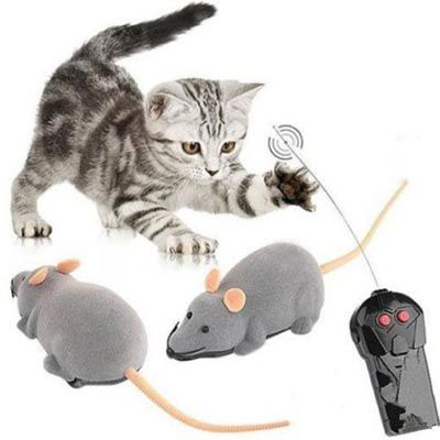 RC Spielzeugmaus für Katzenunterhaltung für 3,77€