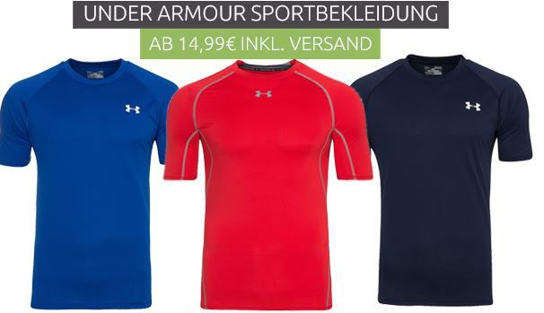 Under Armour Sportbekleidung ab 14,99€