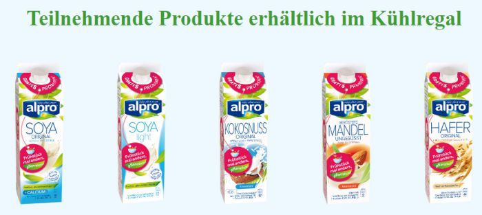 Alpro Soya Drinks gratis