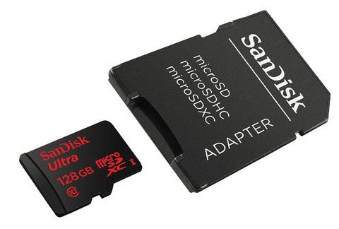 Sandisk Mobile Ultra microSD mit 128GB + 10 Jahren Garantie für 34,90€