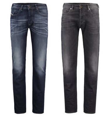 Diesel Buster 0669F / 0853V Tapered Fit Herren Jeans für 79,90€ (statt 90€)