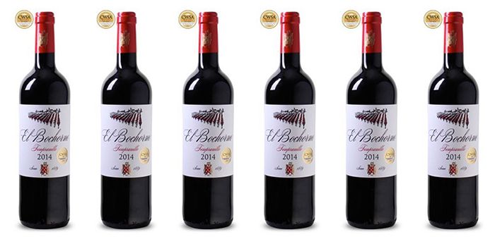 6 Flaschen El Bochorno Rioja Rotwein für 28,89€   mit Gold prämiert!