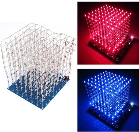 LED Cube Bausätze für Anfänger & Fortgeschrittene ab 9,15€ inkl. VSK