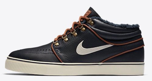 Nike Sb Zoom Stefan Janoski Mid Premium Sneaker aus Leder ab 49,99€ (statt 70€)