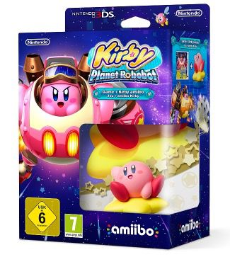 Ausverkauft! Kirby: Planet Robobot + amiibo Kirby (Nintendo 3DS) für 32,92€ (statt 45€)