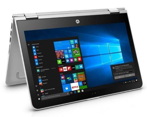 HP Pavilion x360 13 u102ng   2in1 Touch Notebook mit Full HD + Win 10 für 519,26€ (statt 604€)