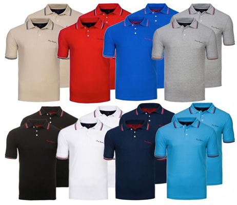 Doppelpack Pierre Cardin Tipped Poloshirt für 17,99€ (statt 26€)