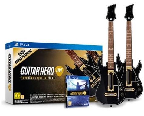 Ausverkauft! Guitar Hero Live Supreme Party Edition mit Gitarre (PS4) für 32,99€ (statt 53€)