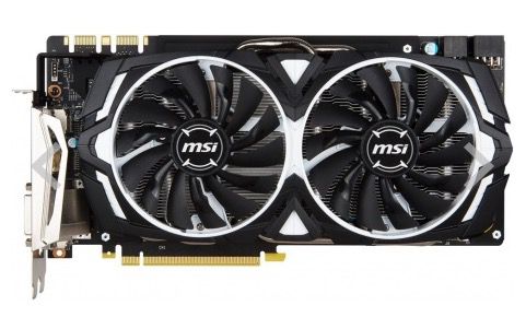 MSI GeForce GTX 1080 ARMOR OC 8GB für 631€ + 106,41€ in Superpunkten